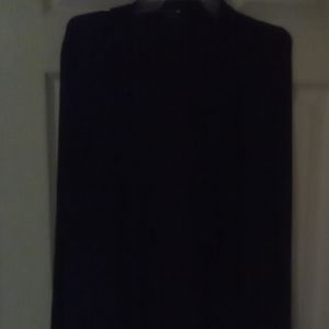 A black basic cardigan